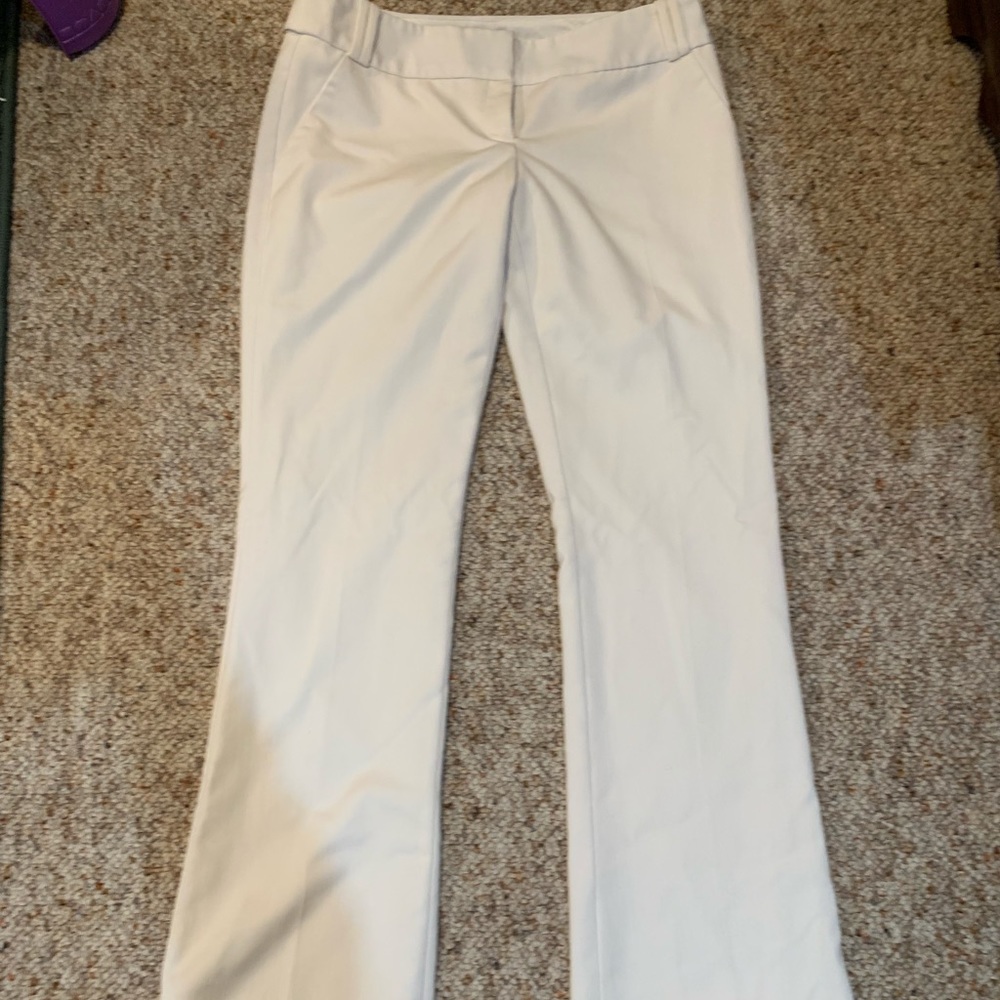 Limited off white dress pants size 6 drew fit
